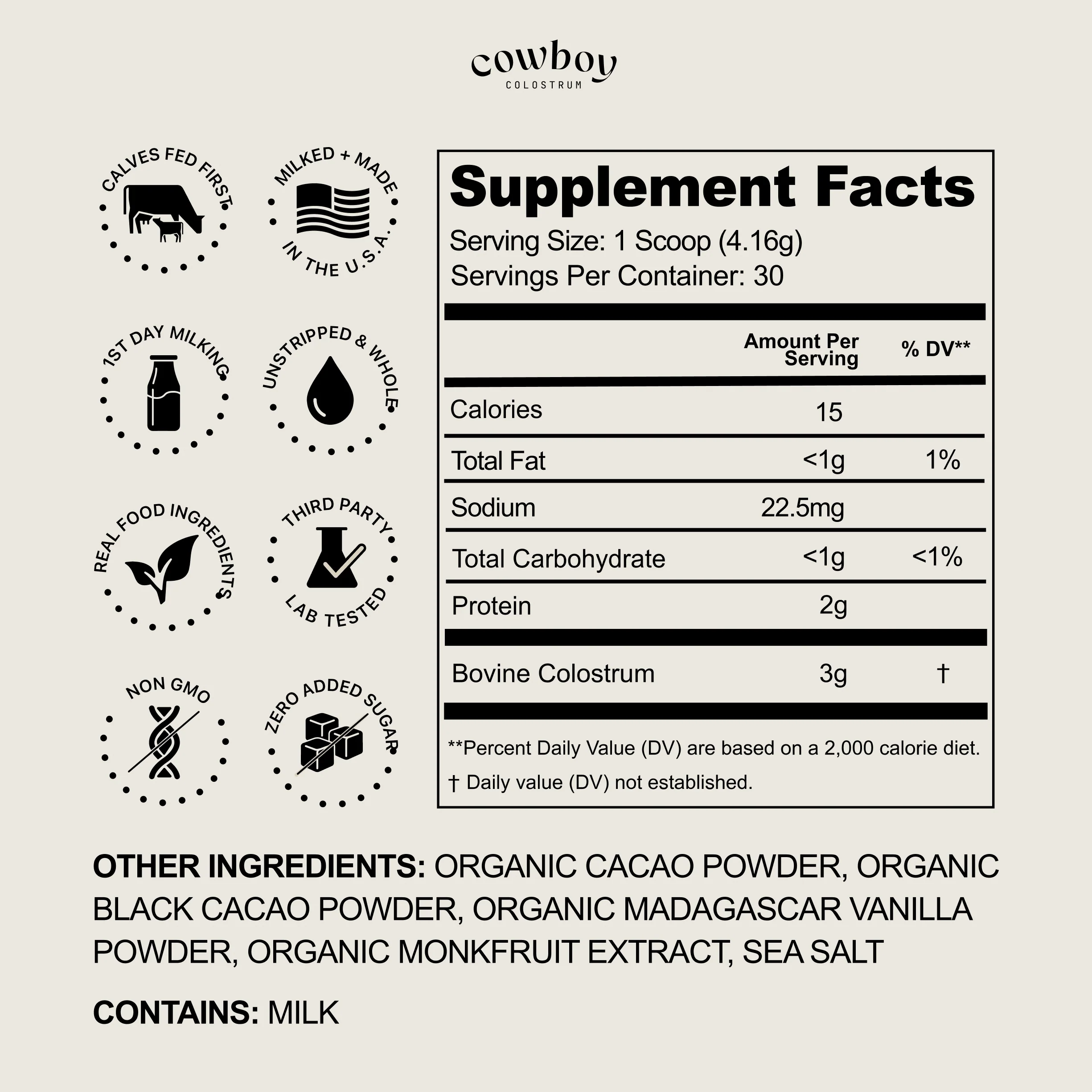 Cookies & Cream Colostrum - Image 9