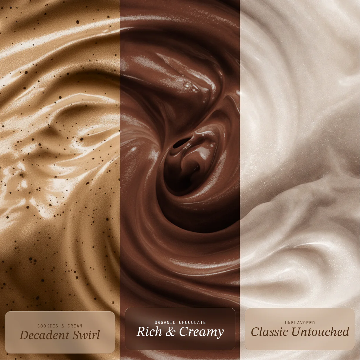 Cookies & Cream, Vanilla + Chocolate Rancher's Trio - Image 2
